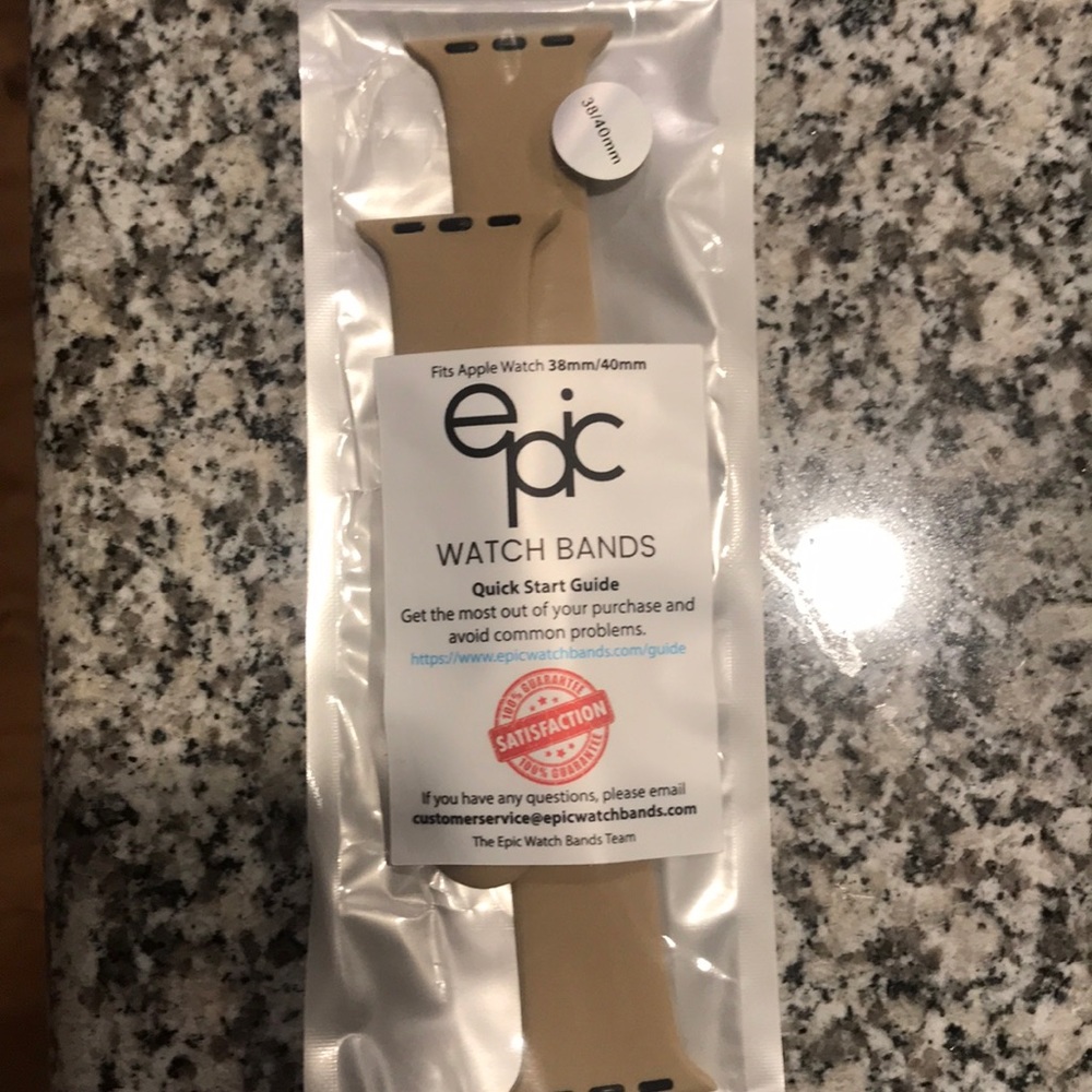 Silicone Apple Watch Band
